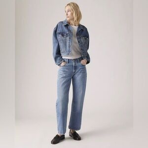 EUC LEVI’S 501 90s Ankle Women's Jeans 27x27 Sweetest Taboo Medium Blue Wash